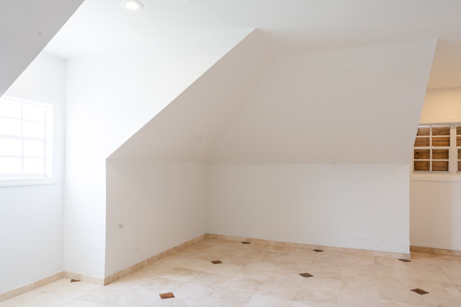 Master bedroom with balcony