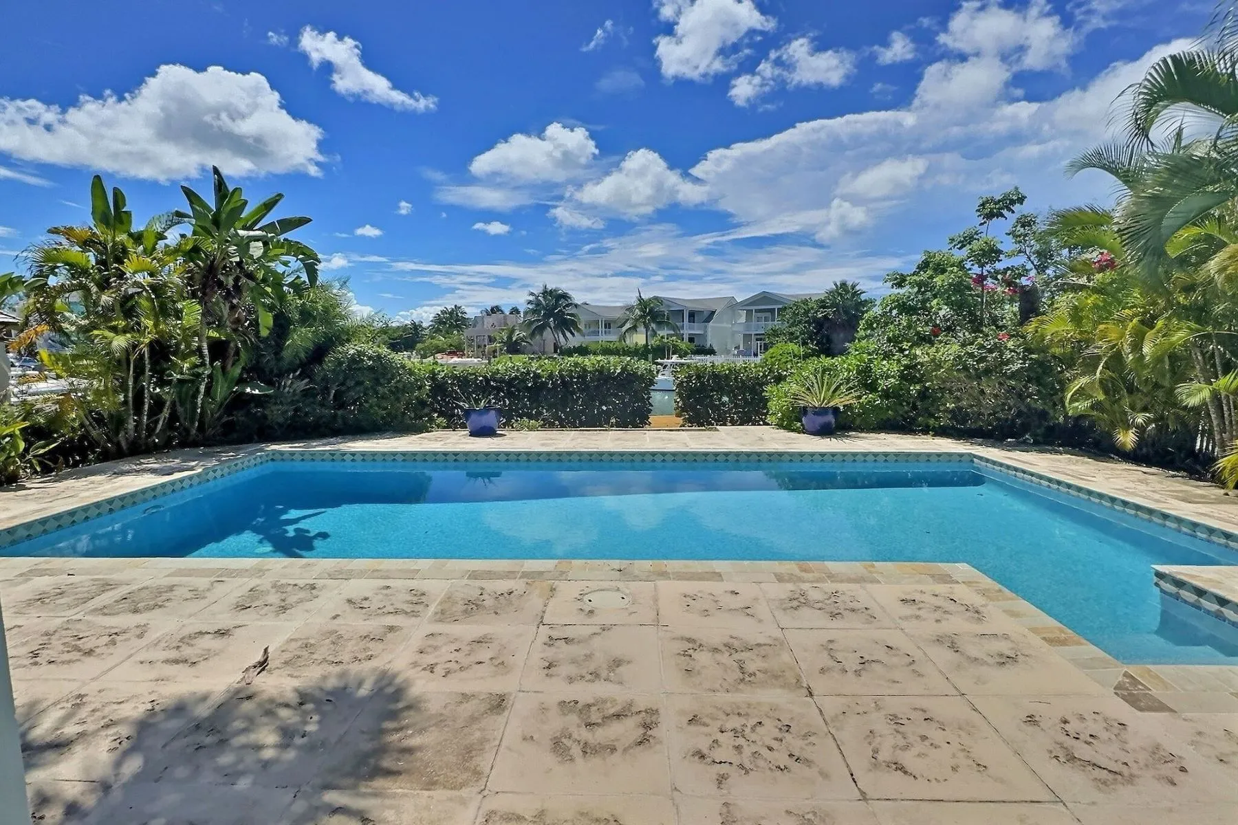 Pool area view