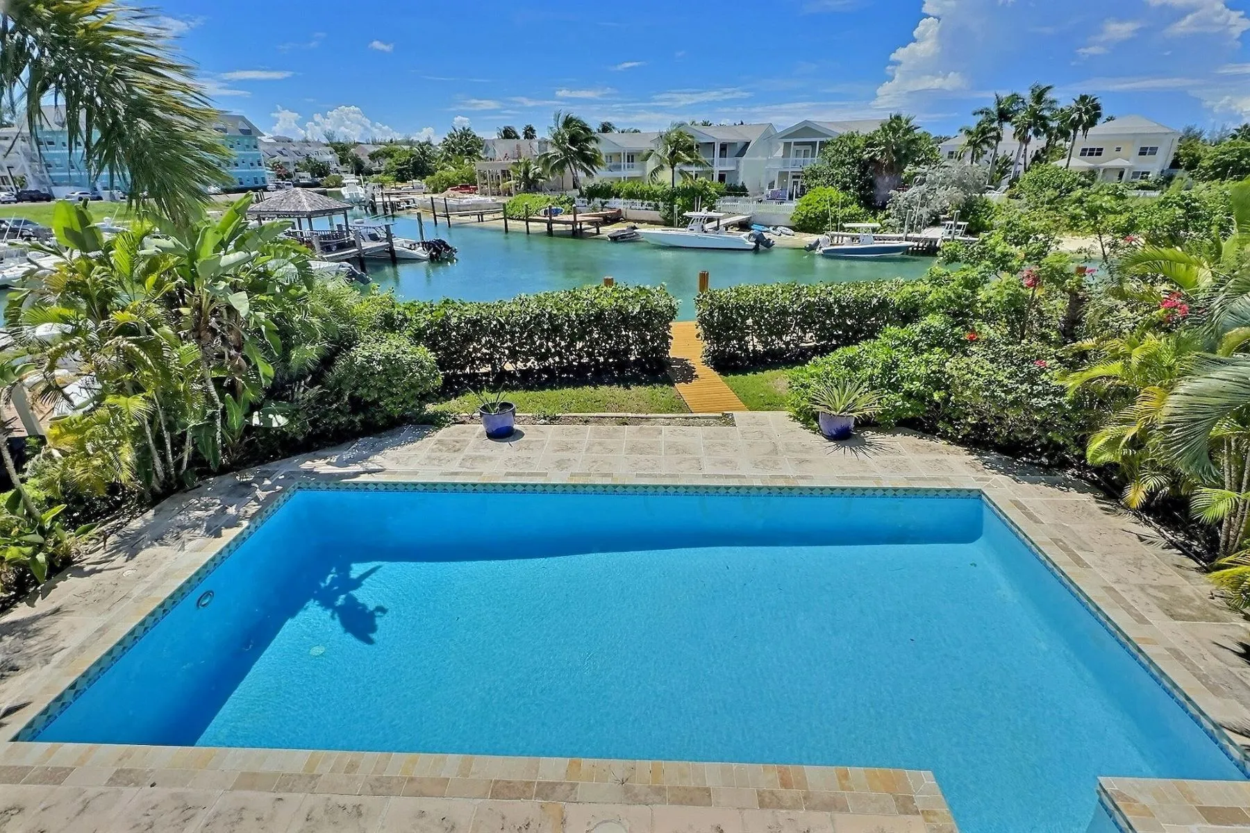 Private swimming pool